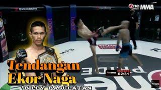 Tendangan mematikan Billy Pasulatan Vs Brando mamana