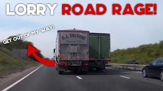 UNBELIEVABLE UK LORRY DRIVERS  A Day In The Life Of A Lorry Driver HGVs Road Rage HGV CAM #37