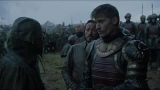 Jaime hits Frey troop - Game of Thrones S06E07