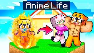 Having An ANIME LIFE In Minecraft
