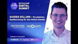 Guided Selling Persönliche Kaufberatung für den Online-Handel - neocom  Mittelstand Digital Summit