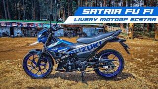 GANTENG - LIVERY SATRIA F 150 MOTO GP ECSTAR  WALK AROUND SATRIA FU FI