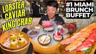 $199 Luxury ALL YOU CAN EAT Lobster Sushi & Dim Sum Japanese BRUNCH BUFFET in Miami 