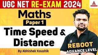 UGC NET Maths Paper 1  Time Speed & Distance By Abhishek Kaushik