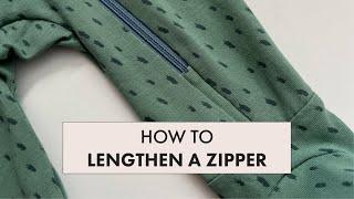 Extend A Short Zipper Sew-Along