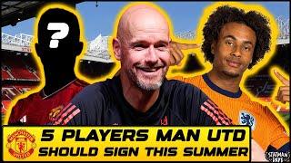 5 Players Man Utd Should Sign In The Summer...