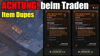 Season 6  ACHTUNG beim Traden Item Dupes