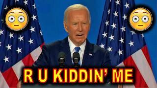 Joe Biden FALLS APART on 1st Question During Big Boy Press Conference.....