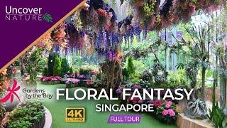 Floral Fantasy  Gardens by the Bay  Singapore  4K