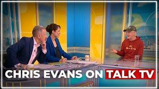 Chris Evans joins Jeremy Kyle and Nicola Thorp on Talk TV 