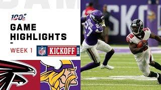 Falcons vs. Vikings Week 1 Highlights  NFL 2019