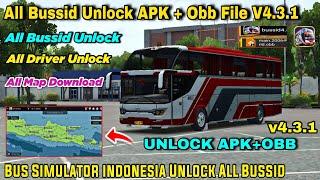 Bussid Update V4.3.1 Unlock All Bussid Apk+Obb File  Bus Simulator indonesia All Bussid Unlock