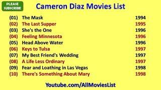 Cameron Diaz Movies List