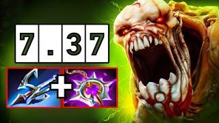 Unbeatable Carry is Back Life Stealer 7.37 Harpoon + Nullifier 35Kills No Mercy Dota 2