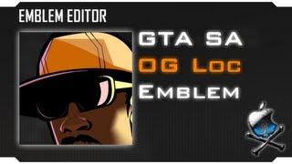Black Ops 2 - OG Loc GTA SA Emblem Tutorial