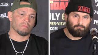 Jorge Masvidal Leaves Press Conference Early After Nate Diaz Over Hour Late