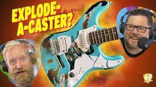 Exploded Stratocaster - YamaHAHAHA - JACK WHITE IS SO HOT RIGHT NOW - all mixed up - #549