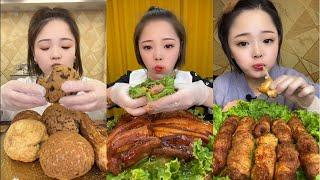 ASMR CHINESE MUKBANG FOOD EATING SHOW 요리 먹방  이거 맛있네? 칼비빔국수 #vlog156