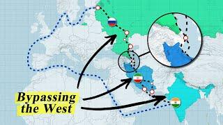 Russia and Iran join forces with India