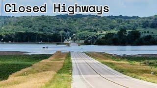 Western Iowa Is Closed Due To Massive Floods  Broken Dikes