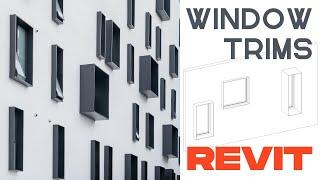 Modern Window Trims in Revit