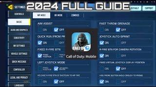 Someshyguys 2024 GameloopCODM FULL Settings Guide