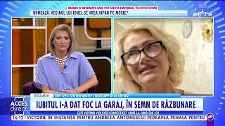 Gabriela momente de coșmar din cauza fostului soț. Ar fi amenințat-o că îi dă foc