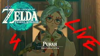 PURAH best girl - The Legend of Zelda Tears of the Kingdom  -  балдёжное прохождение  №4  - Зельда 2