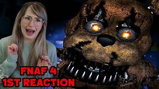 HORROR FAN PLAYS FIVE NIGHTS AT FREDDYS 4 FOR THE FIRST TIME