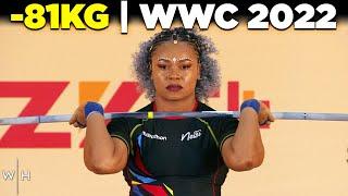 -81kg World Weightlifting Championships 22