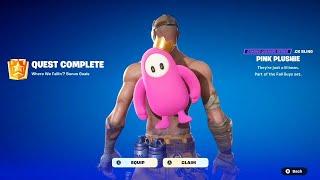 How to Unlock The FREE Pink Plushie Back Bling in Fortnite