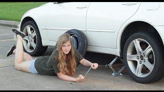 A Womans Guide To Changing A Tire