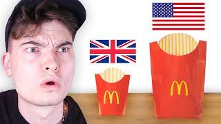 McDonalds UK vs USA