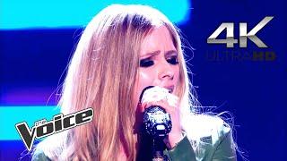 Remastered 4K Avril Lavigne - Heres To Never Growing Up Live at The Voice UK 2013