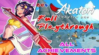 Akatori Chapter 1  Full Playthrough with all Achievements no commentary