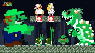 What if Dr. Mario and Peach vs Zombie Apocalypse  Game Animation