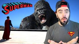 24 SAAT SUPERMAN OLDUM KING KONG ILE KAVGA ETTIM GTA 5 DE