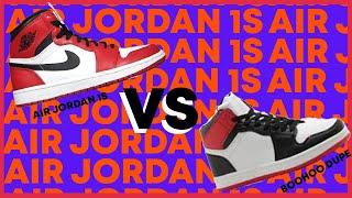 AIR JORDAN 1 RETRO CHICAGO DUPE EP1  DESIGNER ALTERNATIVE