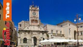 Zadar - die belebte Küstenstadt in Dalmatien Kroatien