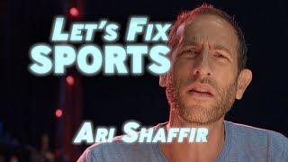 Ari Shaffir Sports TV Should Be All Games And No Tweets  Lets Fix Sports