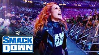 Relive Becky Lynch’s return to recapture the SmackDown Women’s Title SmackDown Aug. 27 2021