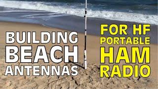 Building Beach Antennas for HF Ham Radio