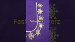 #SHORTS #MACHINEEMBROIDERY BLOUSE DESIGNS#kutchwork blouse  designs #FASHIONLOVERZ