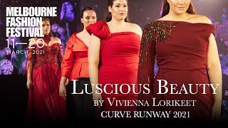 Luscious Beauty by Vivienna Lorikeet Curve Fashion Show  Melbourne Fashion Festival 2021 Part 22