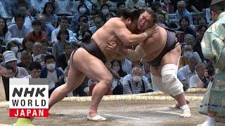 GRAND SUMO Day 3 of the July 2024 Tournament - GRAND SUMO Highlights