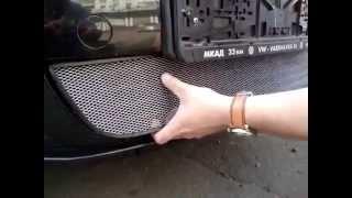 Защитная решетка радиатора Volkswagen Golf 6 инструкция по установке