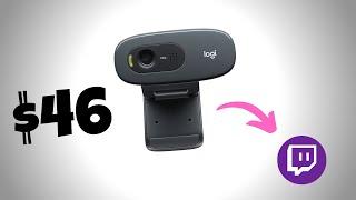 Logitech C270 Budget Webcam for Streaming