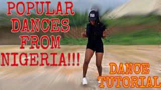 HOW TO DANCE  How To Do FIVE5 POPULAR DANCES FROM NIGERIA  DANCE TUTORIAL 