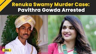 Renuka Swamy Murder Case Kannada Actor Darshan Thoogudeepa Rumoured GF Pavithra Gowda Arrested