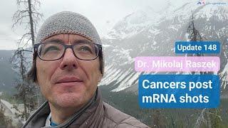 Cancer types post mRNA vaccines